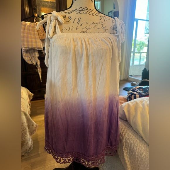 Francesca’s large cover up! Super cute with brocade! #7 - Picture 1 of 5